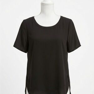 Banana Republic Black Short Sleeve Top